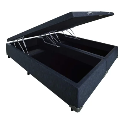 Baú Premium Luxuosa 100% Blindado e Almofadado Linhão Cosmo 300kg